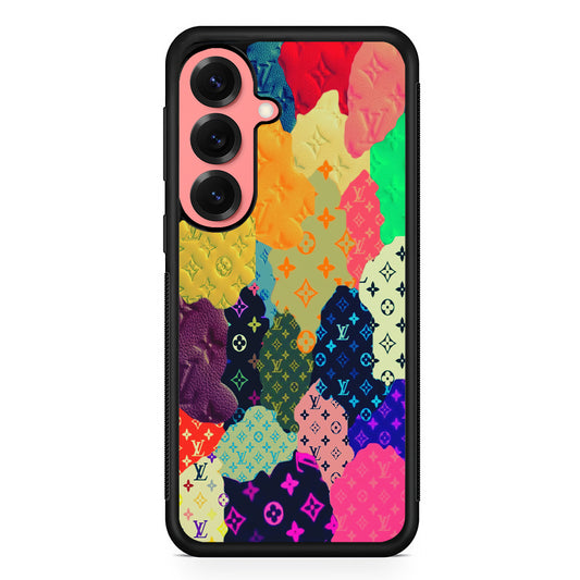 Louis Vuitton Aesthetic Pattern Samsung Galaxy S25 Case | Slim Rubber Case for Samsung Galaxy S25