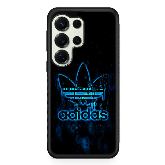 Adidas Logo Alien Blue Samsung Galaxy S25 Ultra Case | Durable Rubber Case for Samsung Galaxy S25 Ultra