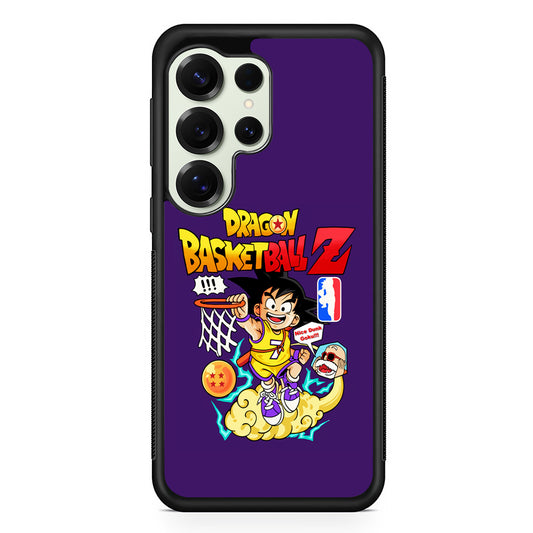 Dragon Ball Goku NBA Samsung Galaxy S25 Ultra Case | Durable Rubber Case for Samsung Galaxy S25 Ultra