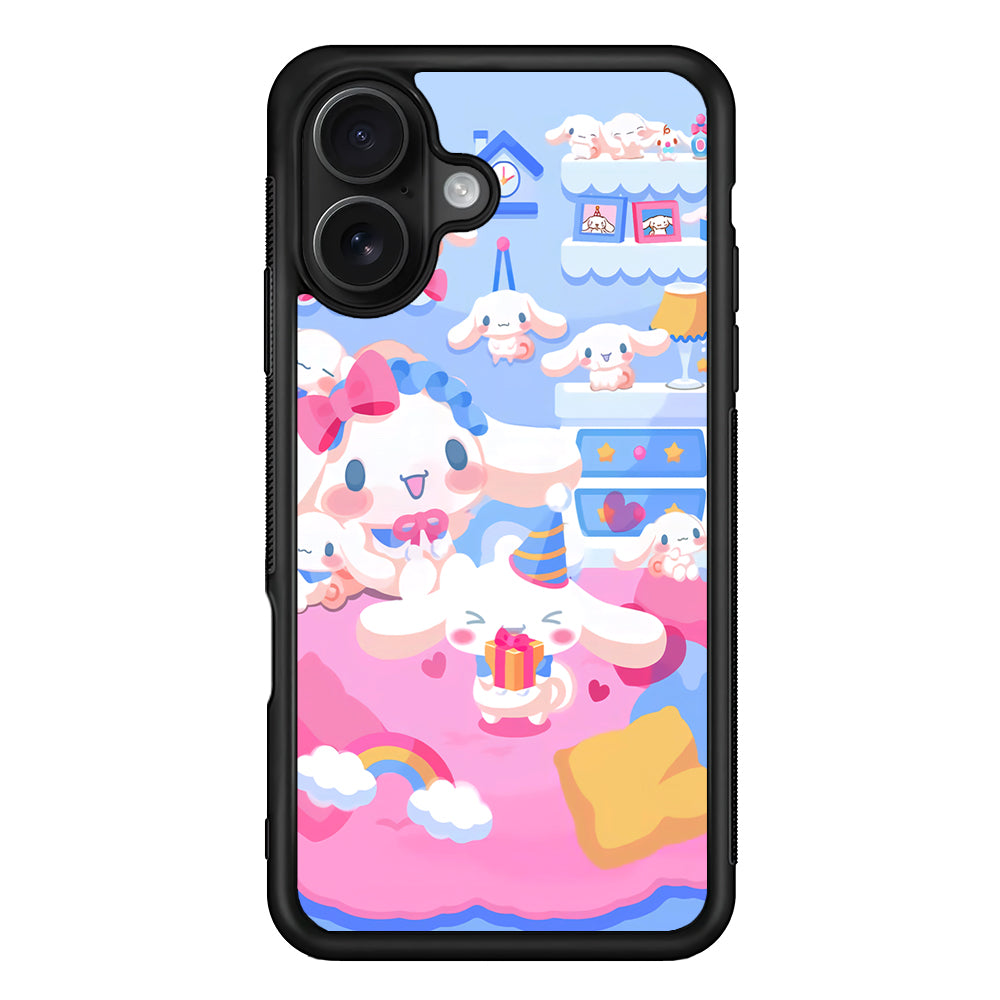 Cinnamoroll's Birthday iPhone 16 Case - Oxvistore