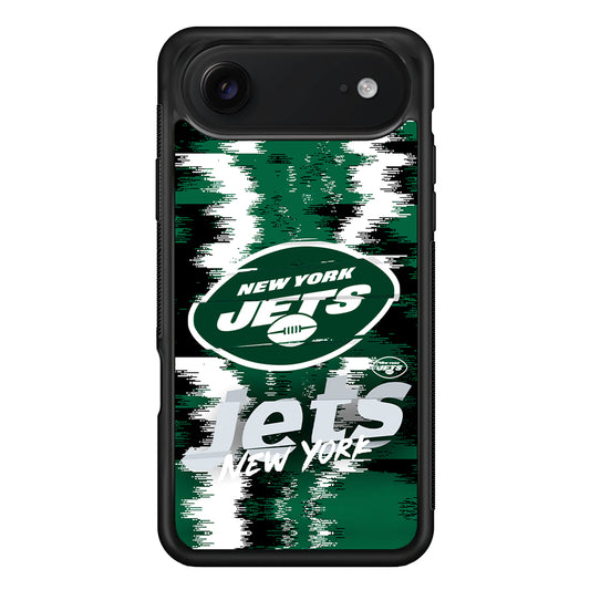 New York Jets Abstract Color iPhone 17 Air Case | Protective Case for iPhone 17 Air