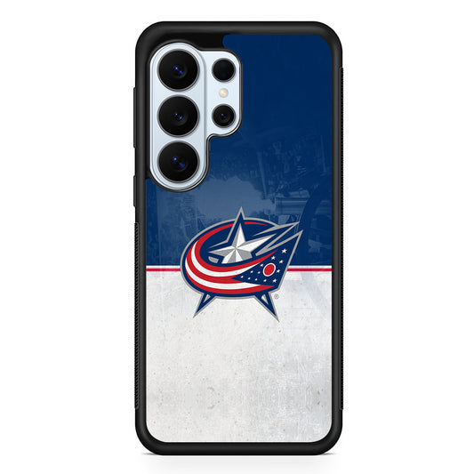 Columbus Blue Jackets Logo Samsung Galaxy S26 Ultra Case | Protective Phone Cover