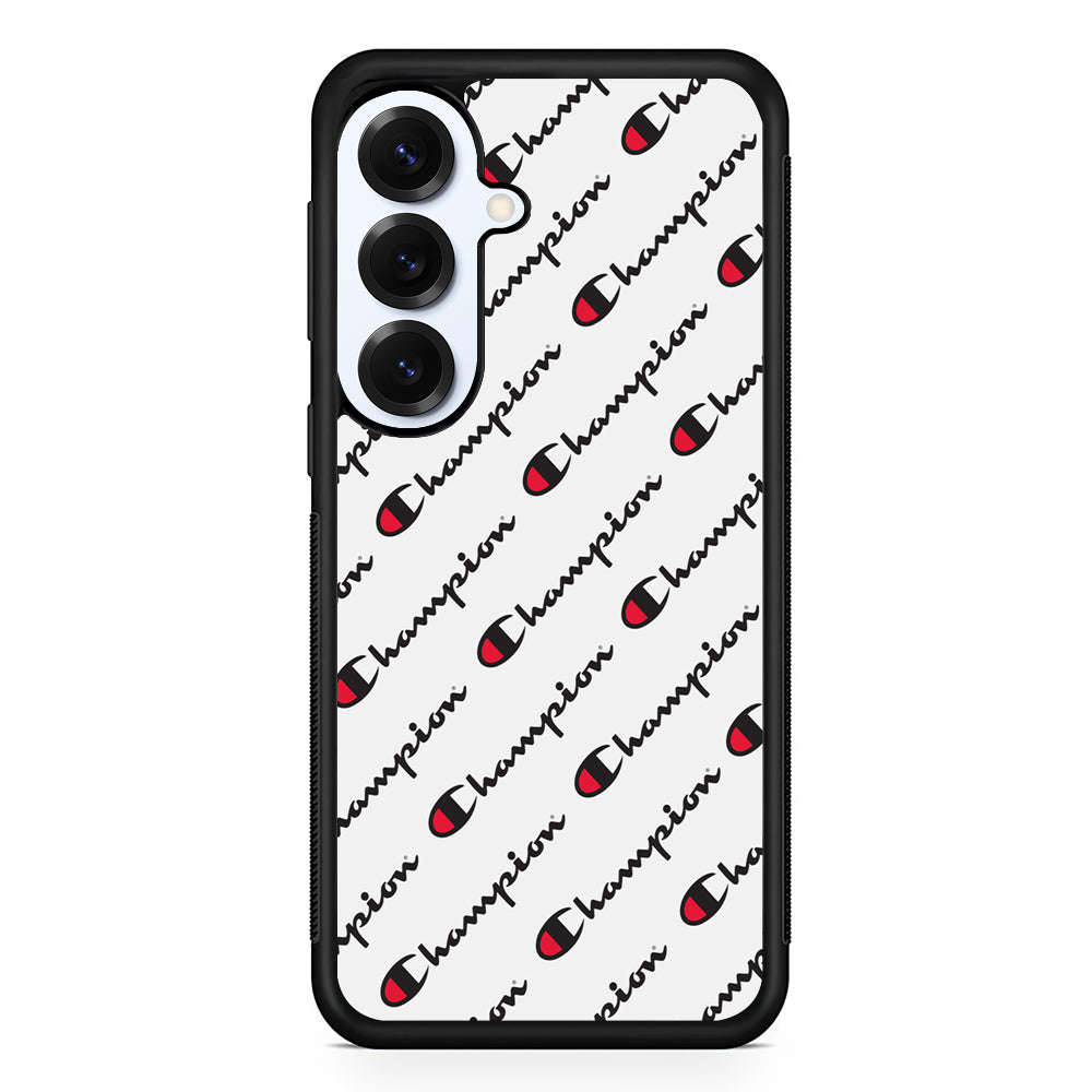 Champion Ebon-Ashgray Samsung Galaxy S25 Plus Case | Slim Rubber Case for Samsung Galaxy S25 Plus