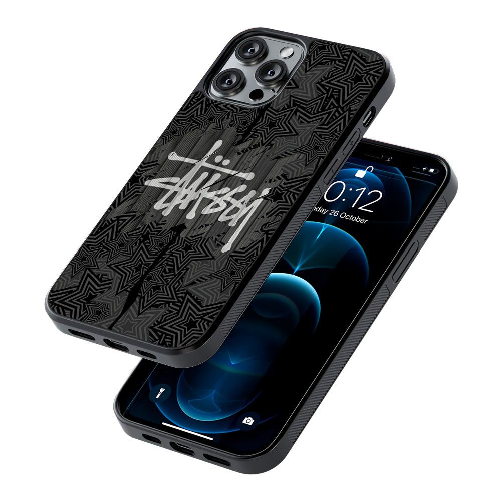 Stussy Star from The Night 2D Rubber Phone Case | Durable Phone Case
