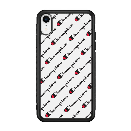 Champion Ebon-Ashgray iPhone XR Case | Slim Rubber Case for iPhone XR