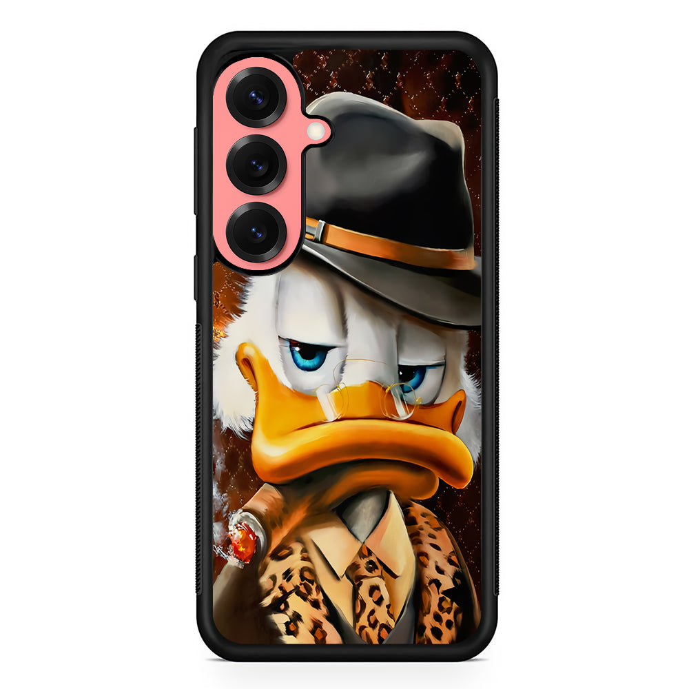 Scrooge McDuck Godfather Samsung Galaxy S25 Case | Protective Case for Samsung Galaxy S25