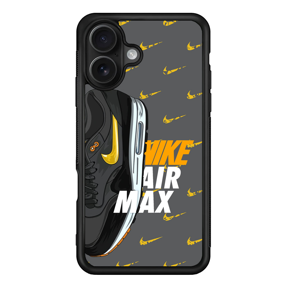Nike Golden of Air Max iPhone 16 Case - Oxvistore