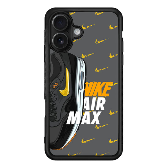 Nike Golden of Air Max iPhone 16 Case - Oxvistore