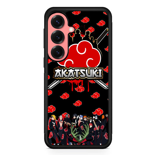 Naruto Akatsuki Squad Samsung Galaxy S25 Case | Protective Case for Samsung Galaxy S25