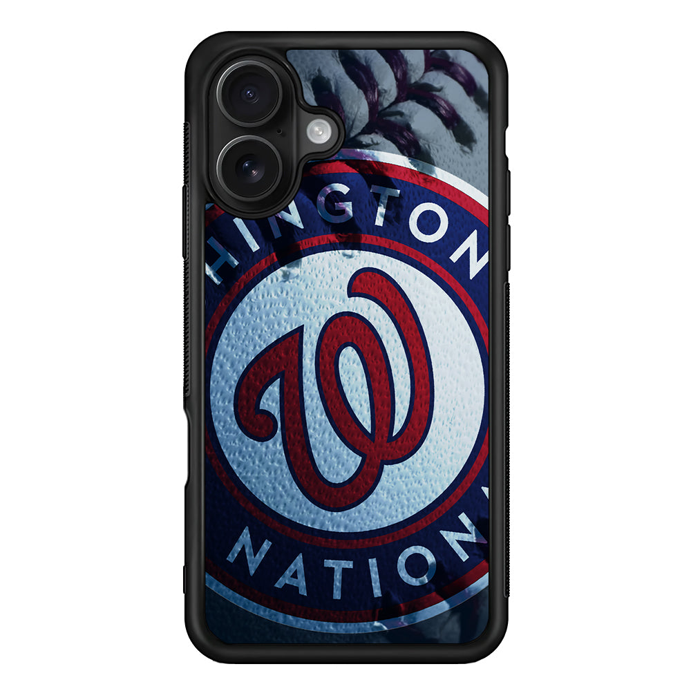 Washington Nationals Ball iPhone 16 Case - Oxvistore