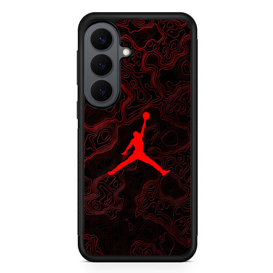 Air Jordan Logo Abstract Line Samsung Galaxy S26 Plus Case | Durable Samsung Galaxy S26 Plus Cover