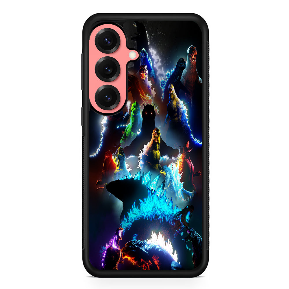 Godzilla Through The Years Samsung Galaxy S25 Case | Protective Case for Samsung Galaxy S25