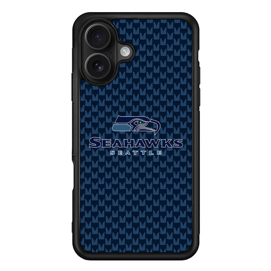 Seattle Seahawks Logo iPhone 16 Case - Oxvistore