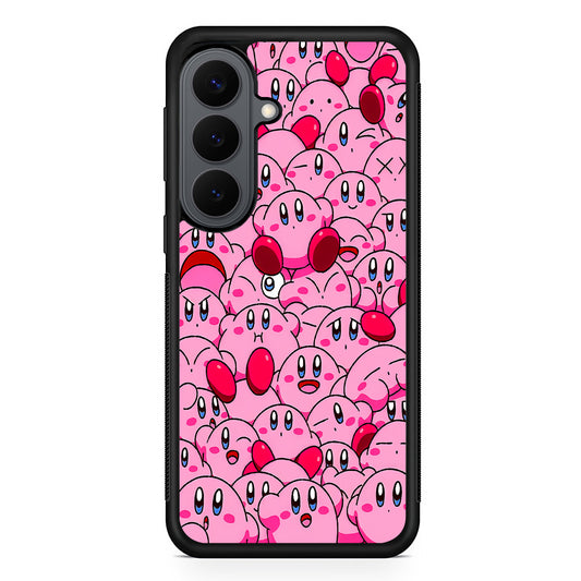 Cute Kirby Pink Aesthetic Samsung Galaxy S26 Plus Case | Slim Rubber Case for Samsung Galaxy S26 Plus