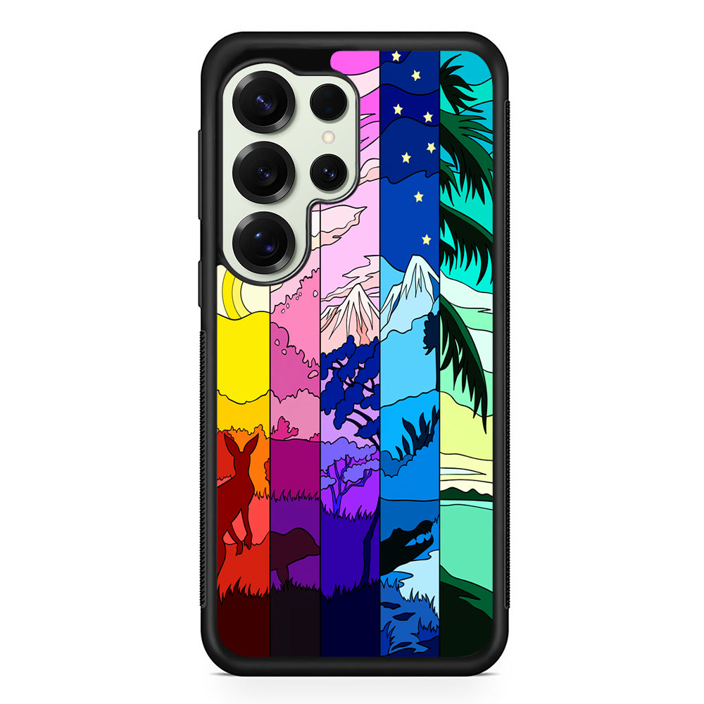 Season Difference Spectrum Samsung Galaxy S25 Ultra Case | Durable Rubber Case for Samsung Galaxy S25 Ultra