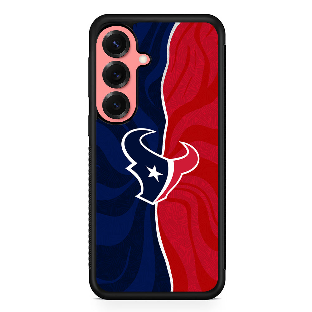 Houston Texans Logo Samsung Galaxy S25 Case | Protective Case for Samsung Galaxy S25