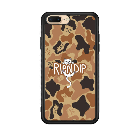 Rip N Dip Brown Camo iPhone 8 Plus Case | Slim Rubber Case for iPhone 8 Plus