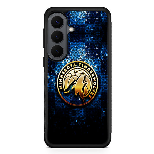 Minnesota Timberwolves Gold Samsung Galaxy S26 Plus Case | Slim Rubber Case for Samsung Galaxy S26 Plus