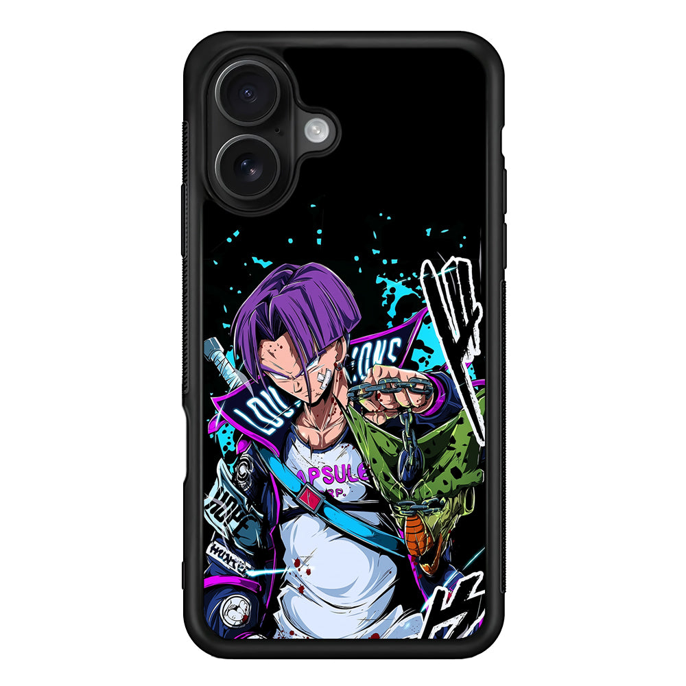 Future Trunks Stylish iPhone 16 Case - Oxvistore