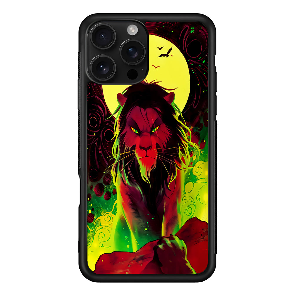 The Angry Lion King iPhone 16 Pro Case | Durable Protective Case for iPhone 16 Pro