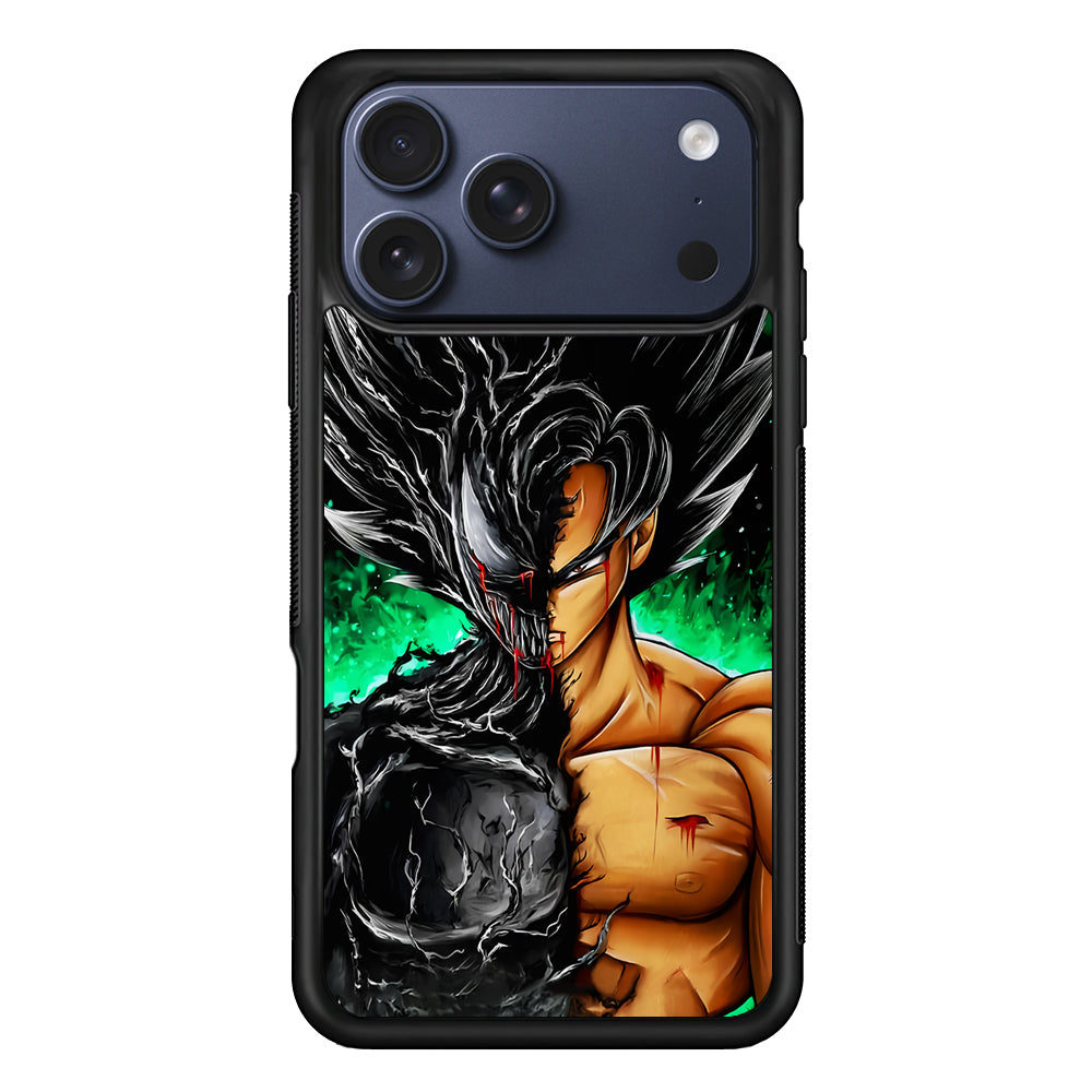 Venom X Goku Fusion iPhone 17 Pro Max Case | Slim Protective Cover for iPhone 17 Pro Max