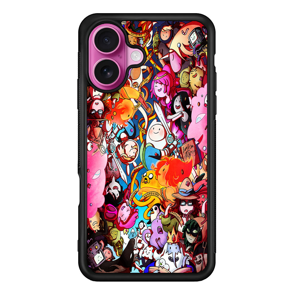 Regular Show and Adventure Time iPhone 17 Case | Slim Protective Rubber Phone Cover