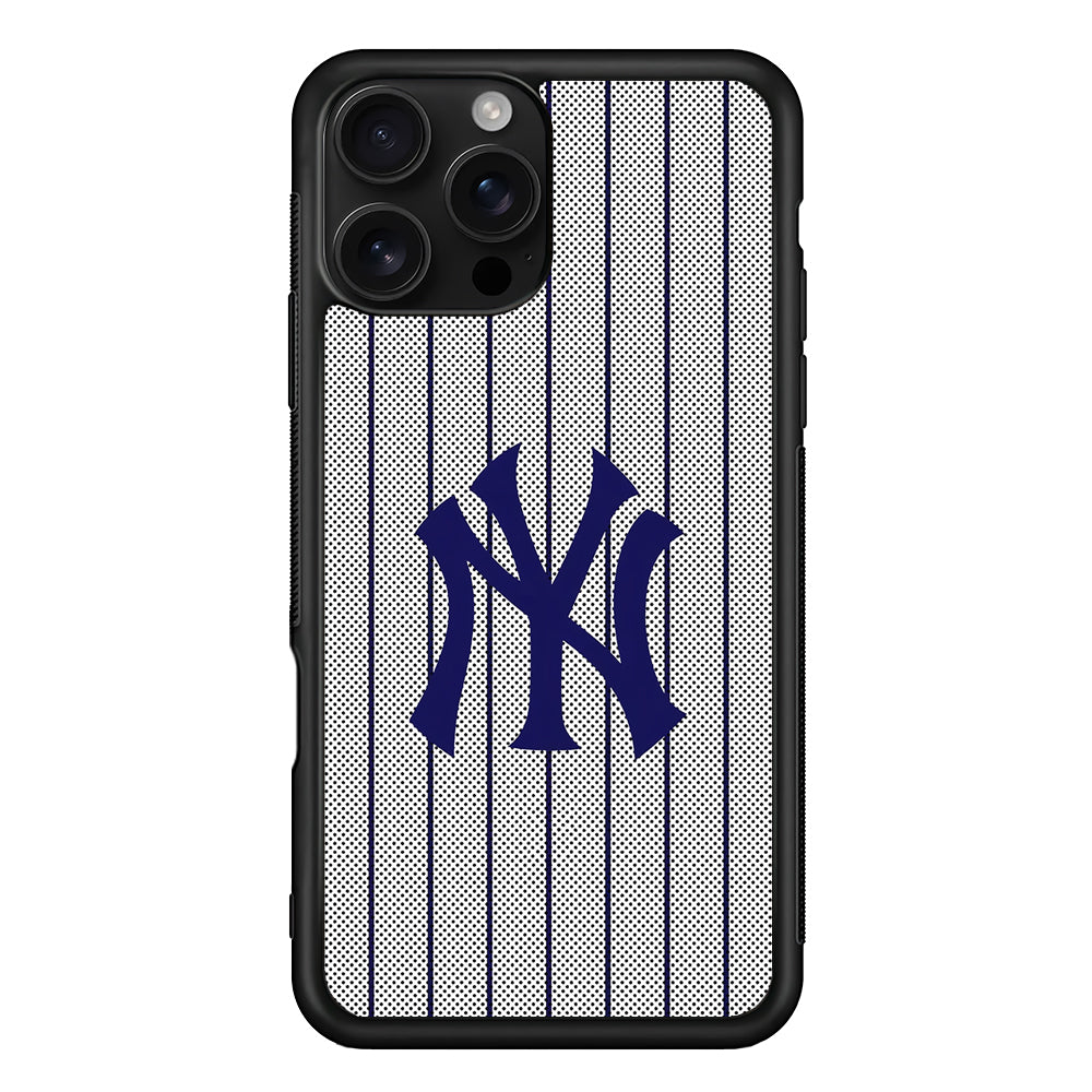 New York Yankees Logo iPhone 16 Pro Case | Durable Protective Case for iPhone 16 Pro