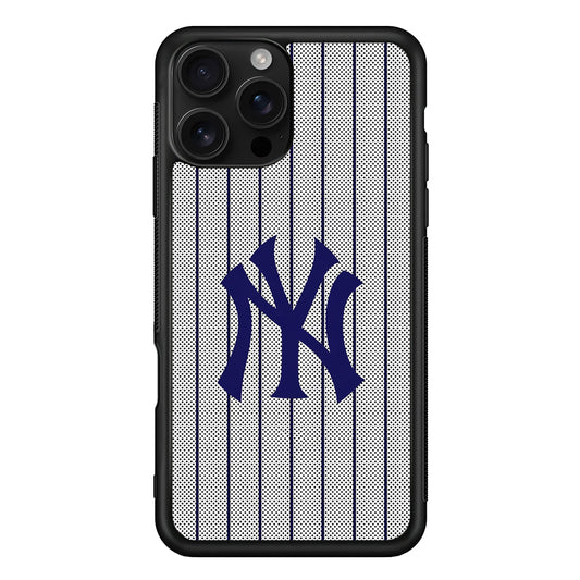 New York Yankees Logo iPhone 16 Pro Case | Durable Protective Case for iPhone 16 Pro