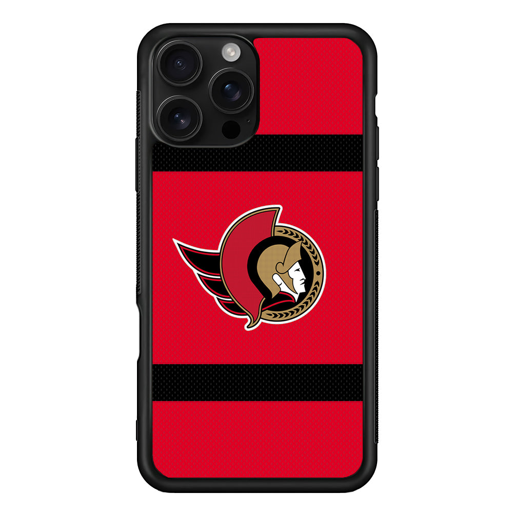Ottawa Senators Logo iPhone 16 Pro Case | Durable Protective Case for iPhone 16 Pro