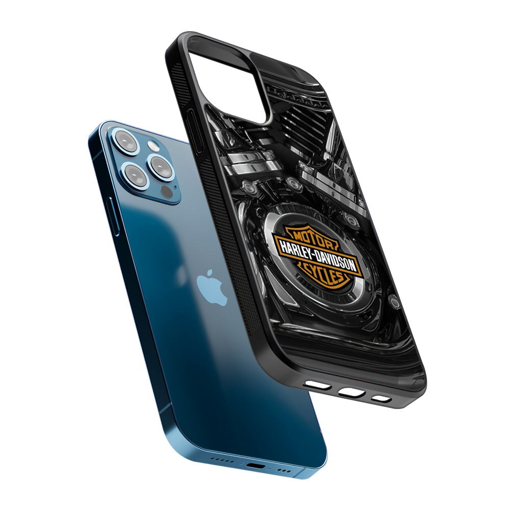Harley Davidson The Torque 2D Rubber Phone Case | Slim Protective Phone Case