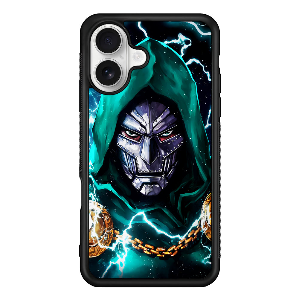 Doctor Victor Von Doom Comics iPhone 16 Plus Case | Durable Protective Rubber Cover