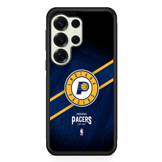 Indiana Pacers Logo Samsung Galaxy S25 Ultra Case | Durable Rubber Case for Samsung Galaxy S25 Ultra