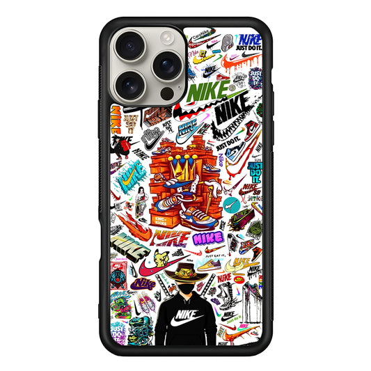 Cool King Nike Logo iPhone 16 Pro Max Case | Durable Everyday Protective Cover