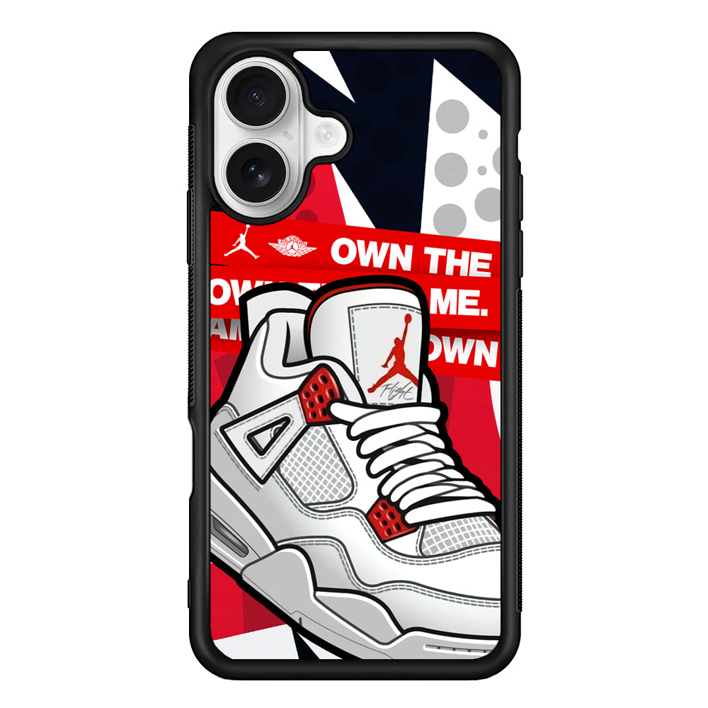 Air Jordan Game is Coming iPhone 16 Plus Case – Slim Fit Protective Phone Case