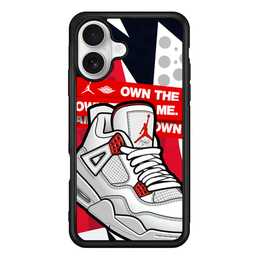 Air Jordan Game is Coming iPhone 16 Plus Case – Slim Fit Protective Phone Case
