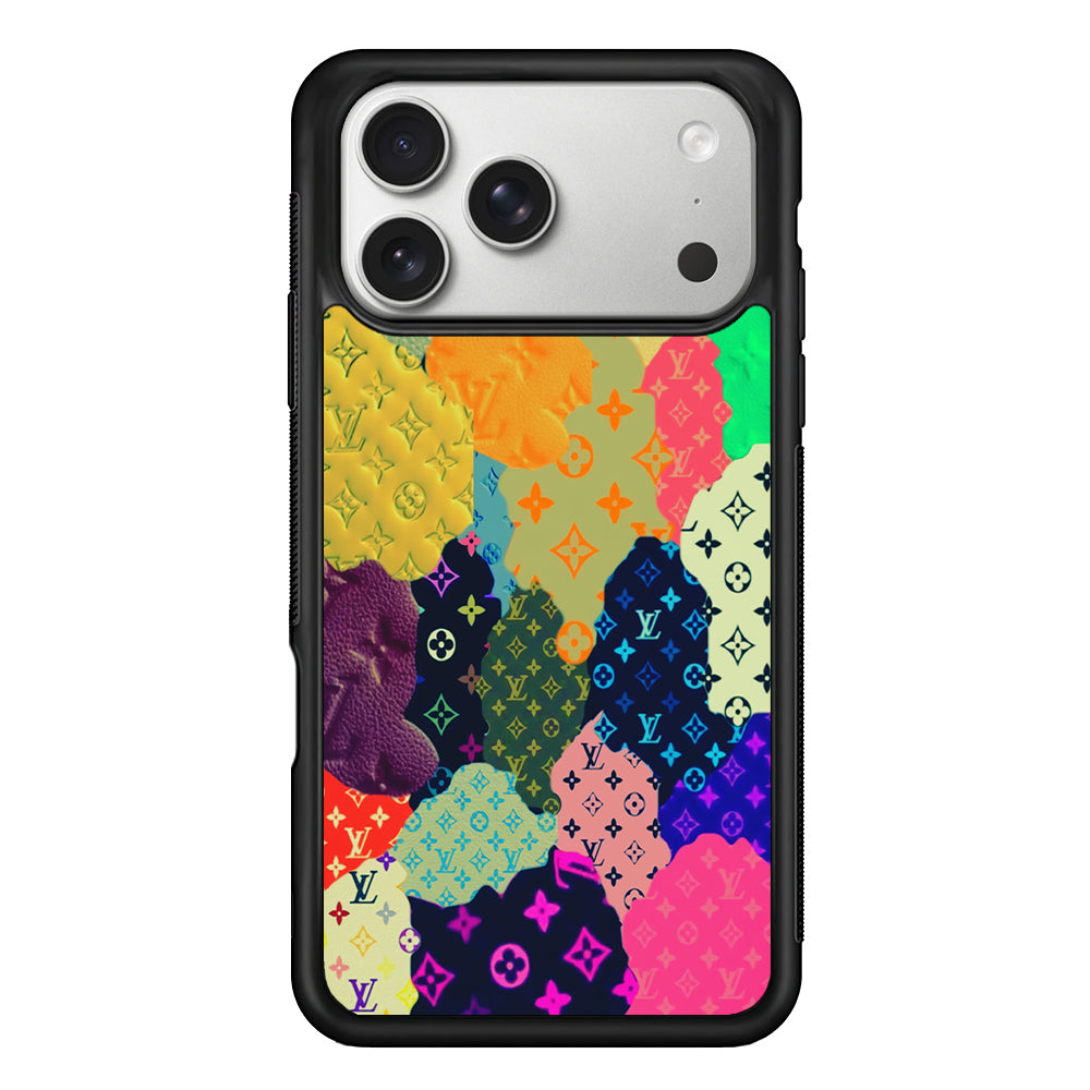 Louis Vuitton Aesthetic Pattern iPhone 17 Pro Case | Slim Rubber Case for iPhone 17 Pro