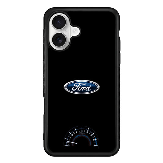 Ford Timeless Performance iPhone 16 Plus Case | Slim Rubber Case for iPhone 16 Plus