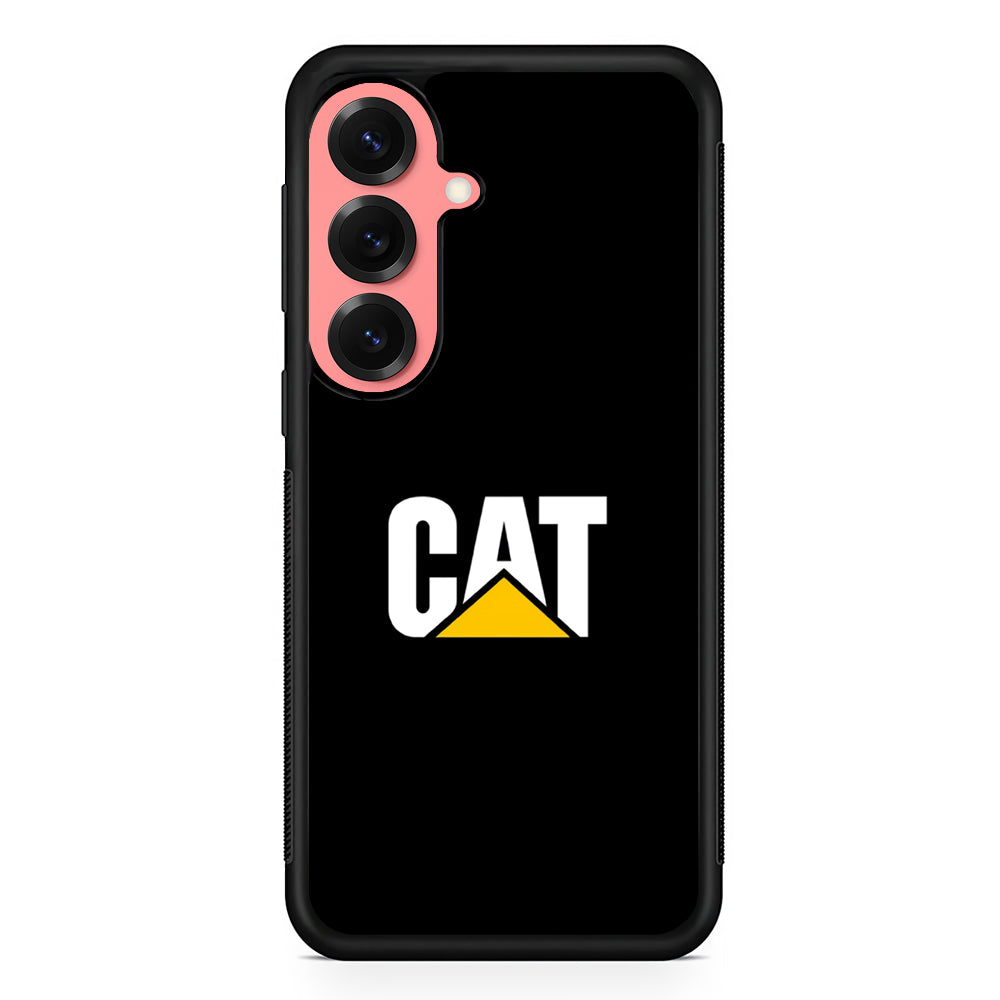 Caterpillar Heavy Equipment Samsung Galaxy S25 Case | Slim Rubber Case for Samsung Galaxy S25