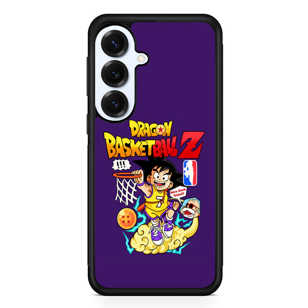Dragon Ball Goku NBA Samsung Galaxy S25 Plus Case | Slim Rubber Cover for Samsung Galaxy S25 Plus