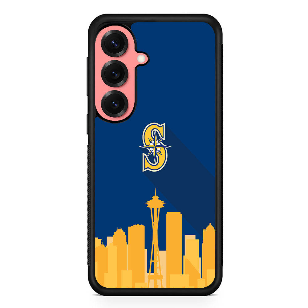 Seattle Mariners Logo Samsung Galaxy S25 Case | Protective Case for Samsung Galaxy S25