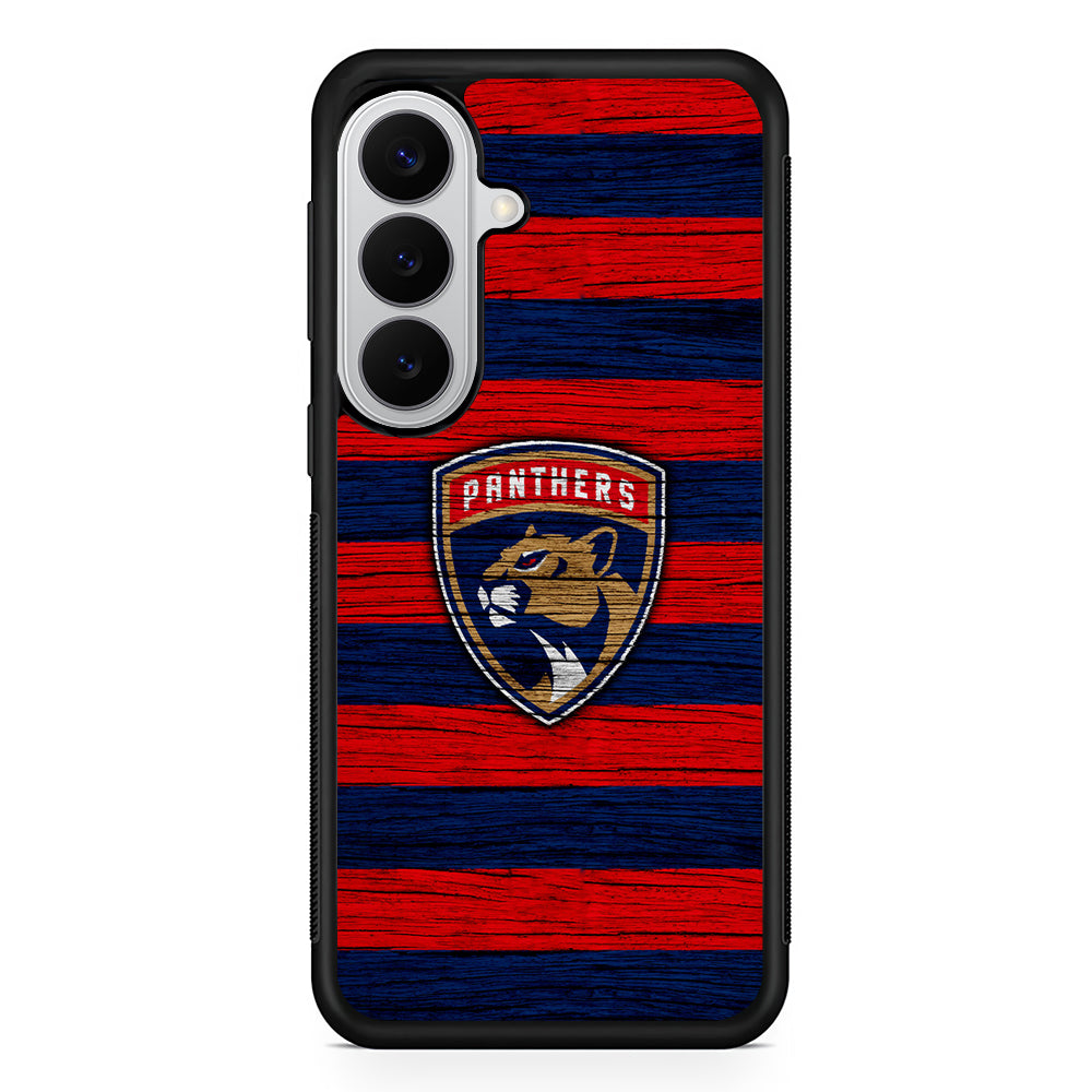 Florida Panthers Logo Samsung Galaxy S26 Case | Protective Rubber Cover