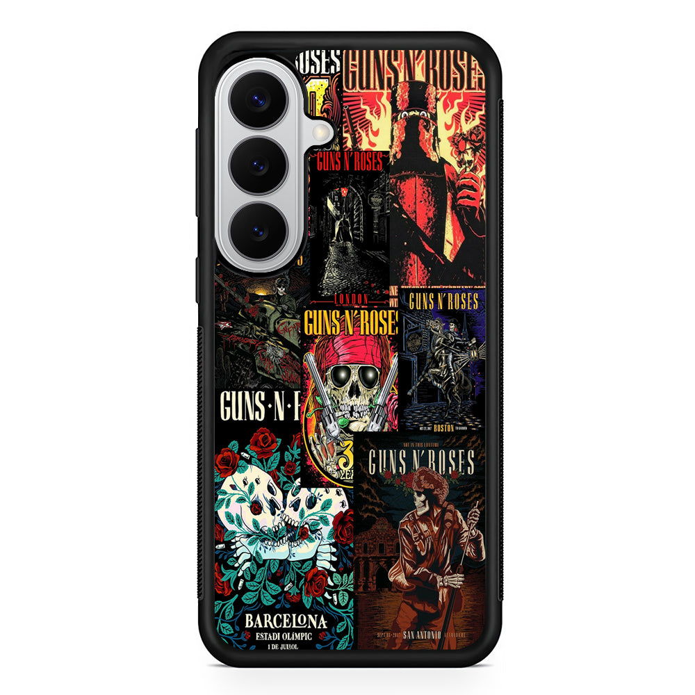 Guns N Roses Album Covers Samsung Galaxy S26 Case | Protective Rubber Cover