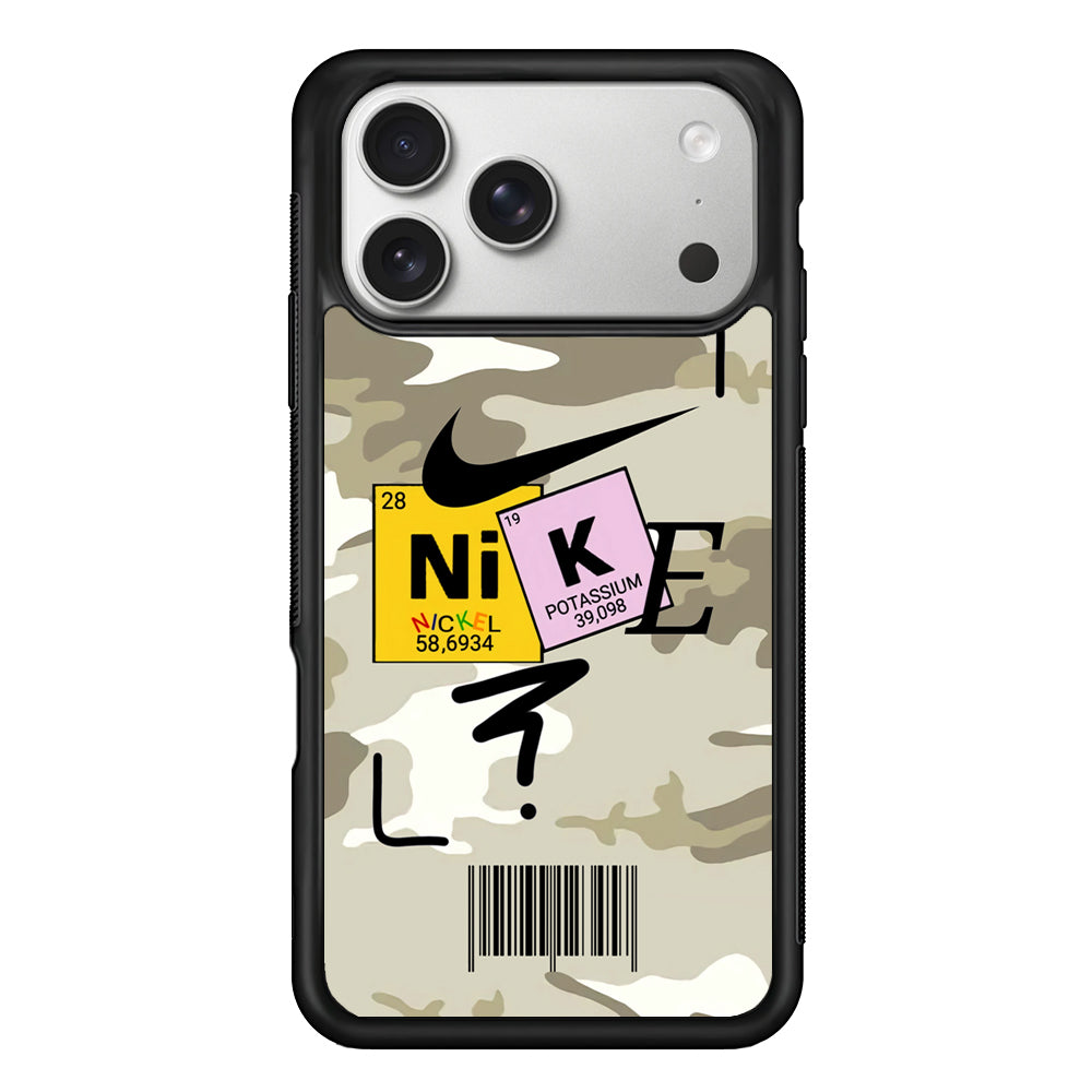 Nike Chemical Formula iPhone 17 Pro Case | Slim Protective Case for iPhone 17 Pro