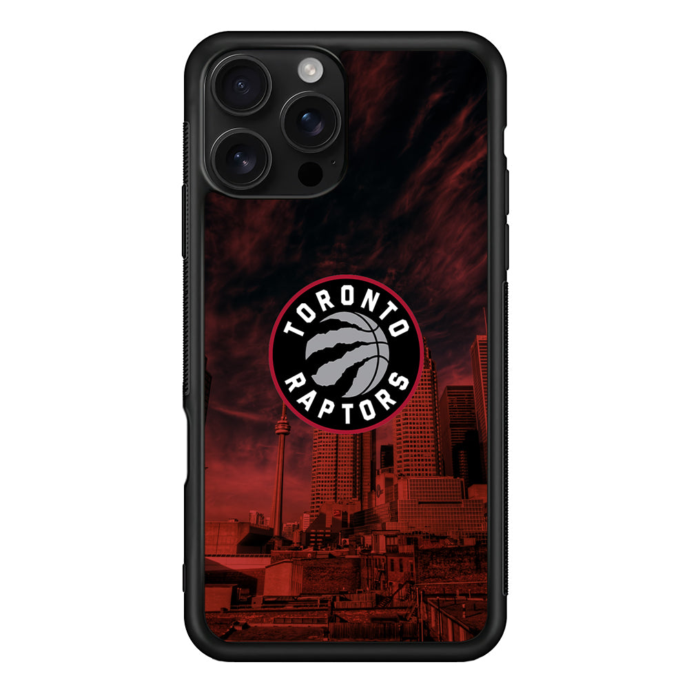 Toronto Raptors Logo iPhone 16 Pro Case | Durable Protective Case for iPhone 16 Pro