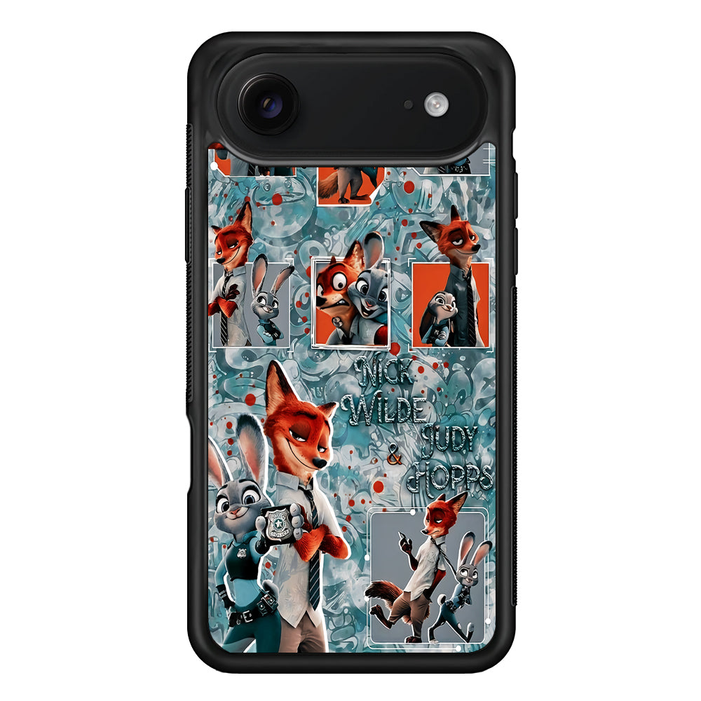 Zootopia Judy and Nick Aesthetic iPhone 17 Air Case | Protective Case for iPhone 17 Air