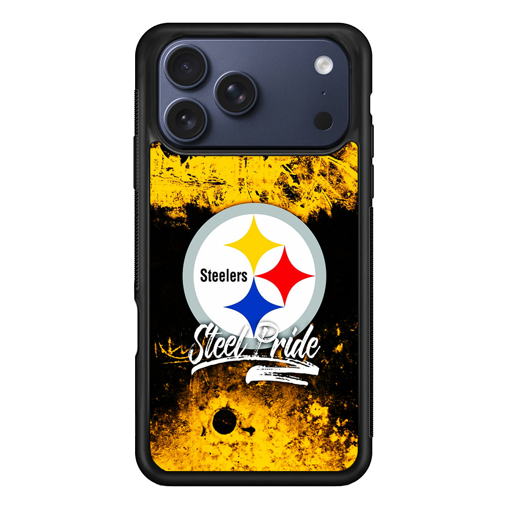Pittsburgh Steelers Steel Pride iPhone 17 Pro Max Case | Slim Protective Cover for iPhone 17 Pro Max