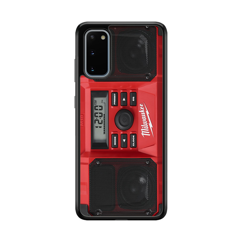 Milwaukee Tool Radio Samsung Galaxy S20 Case | Slim Rubber Case for Samsung Galaxy S20