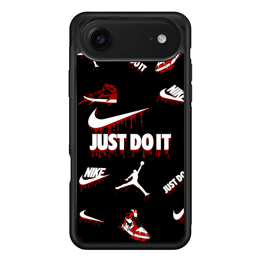 Nike X Air Jordan Black iPhone 17 Air Case | Protective Case for iPhone 17 Air
