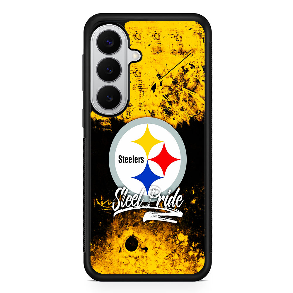 Pittsburgh Steelers Steel Pride Samsung Galaxy S26 Case | Protective Rubber Cover