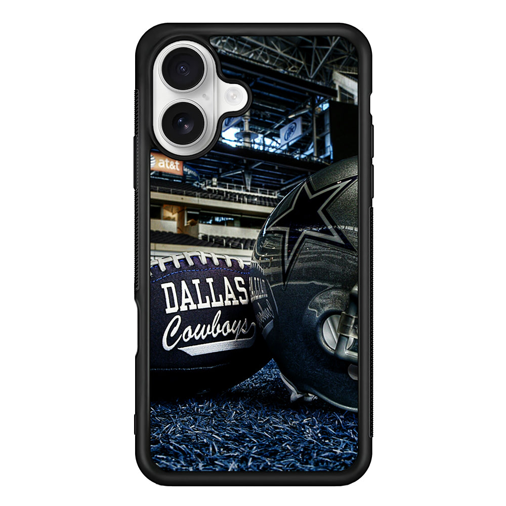 Dallas Cowboys Stadium iPhone 16 Plus Case | Durable Protective Rubber Cover